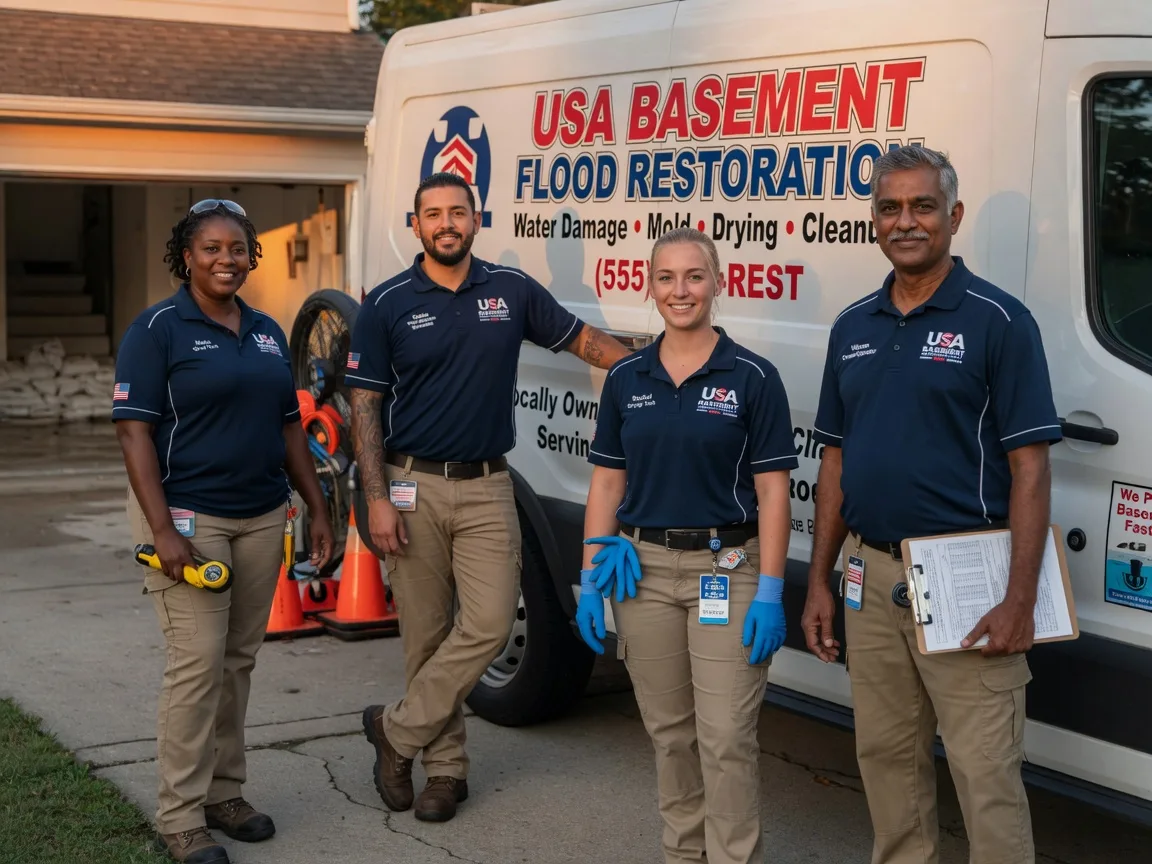 Basement Flood Cleanup company in Southard, OK