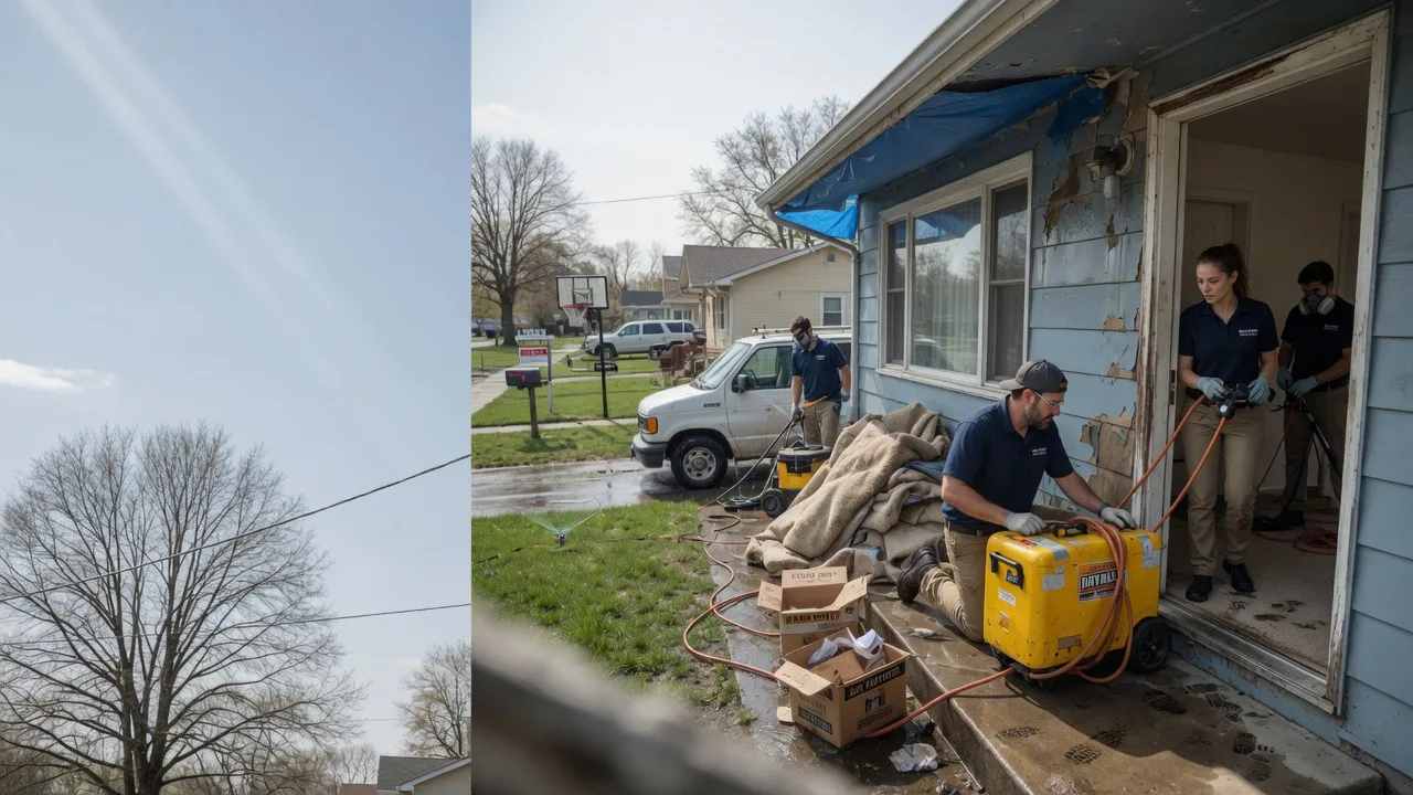 Basement Flood Cleanup in Southard, OK near me